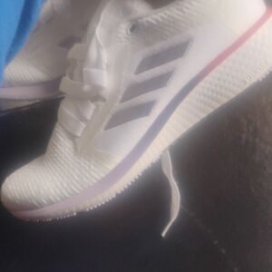 Adidas White Running Shoes
